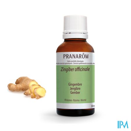 Gember Ess Olie 30ml Pranarom 2