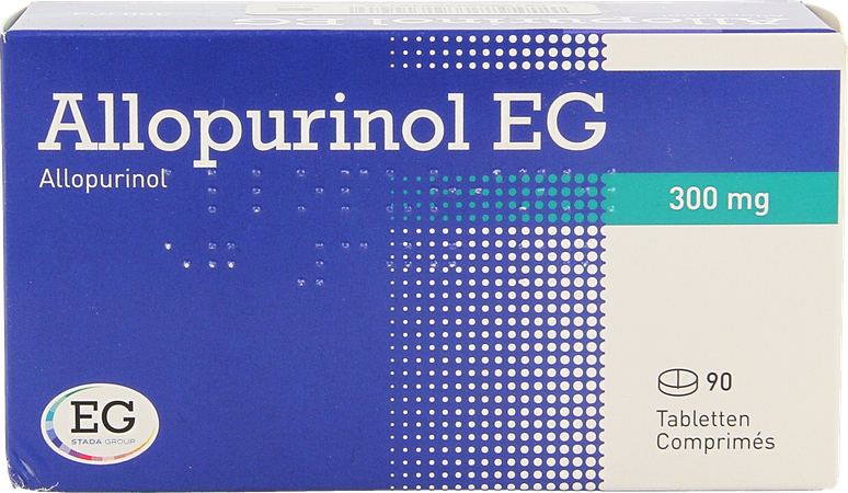 Allopurinol EG      Tabl 90 X 300Mg 1