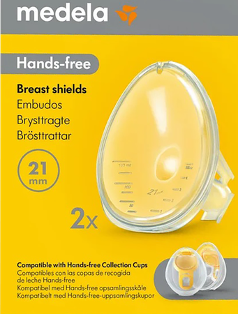 Medela Freestyle Hands-free Borstschild 21mm S 2 1