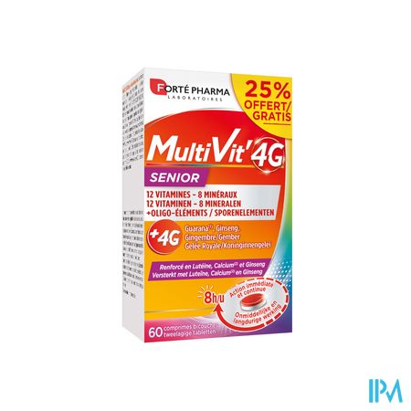 Multivit 4g Senior Tabl 60 Promopack