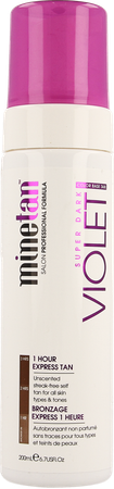 Minetan Violet Self Tan Foam 200ml 1