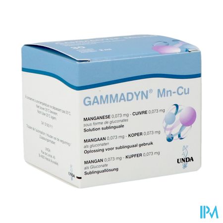 Gammadyn Amp 30 X 2ml Mn-cu Unda