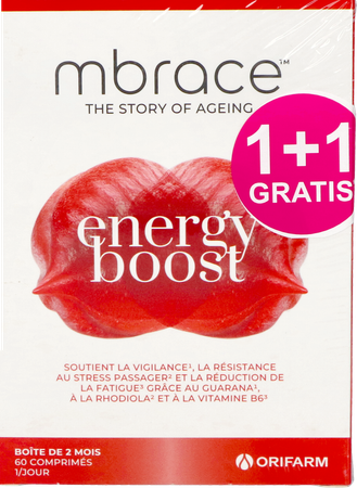 Mbrace Energy Boost Tabl 60x2 1+1 Gratis 3