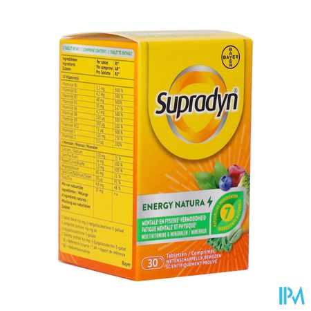 Supradyn Energy Natura Filmomh Tabl 30