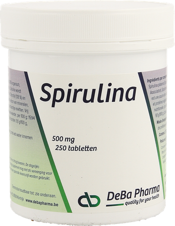Spirulina Comp 250x500mg Deba 3