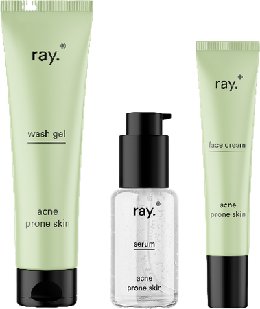 Ray Acnegevoelige Huid Routine 3 Prod. 1