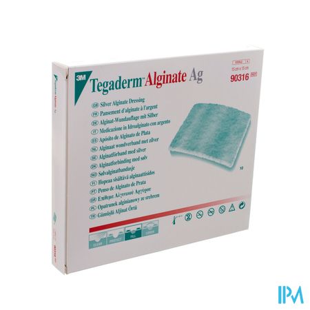 Tegaderm Alginate Ag 15cmx15cm 10 90316