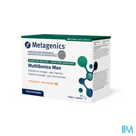 Multigenics Men Pdr Zakje 30 7286 Metagenics
