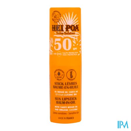Hei Poa Stick Levres Baume Huile Spf50 4,5g 3