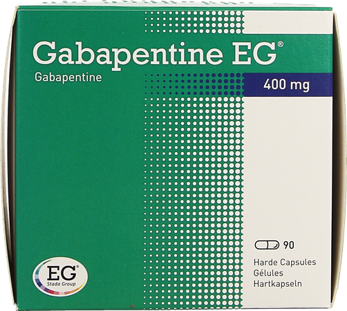Gabapentine EG 400Mg Caps  90 X 400 Mg 1