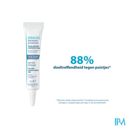 Ducray Keracnyl Stop Onzuiverheid 10ml Nf 13