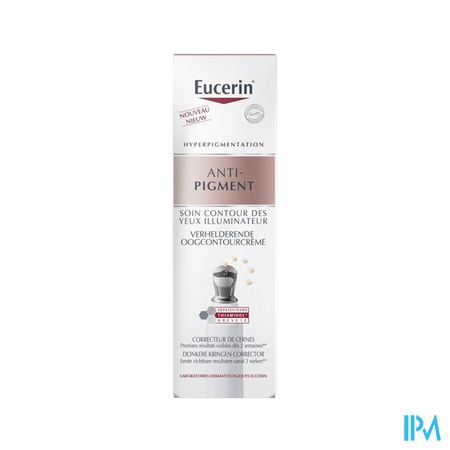 Eucerin A/pigment Soin Contour Yeux Illumin. 15ml