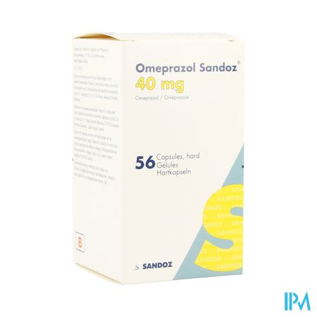 Omeprazol Sandoz 40mg Pi Pharma Caps 56x40mg Pip