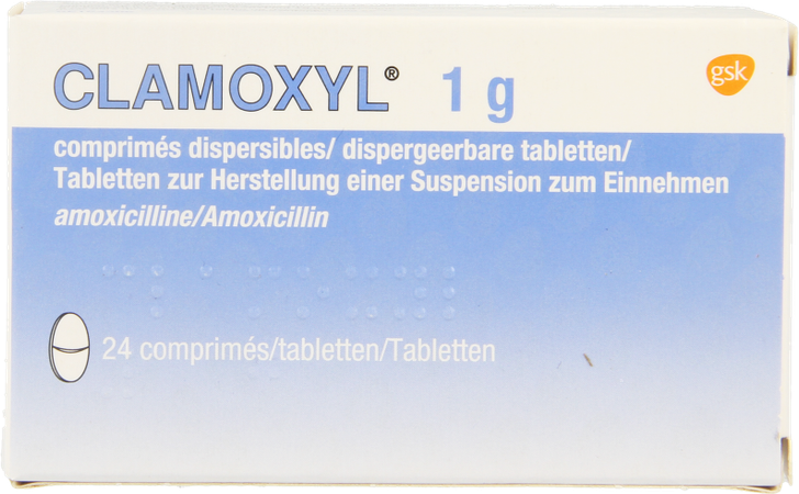 Clamoxyl 1000 "tabs" Comp 24x1000mg 4