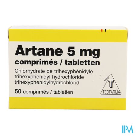 Artane 5mg Blister Comp 50 X 5mg 1