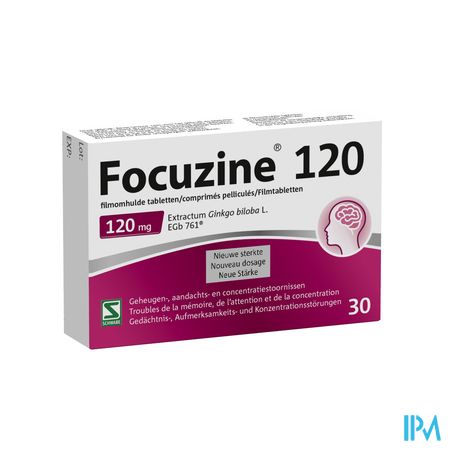 FOCUZINE® 120 MG 30 comprimés 3