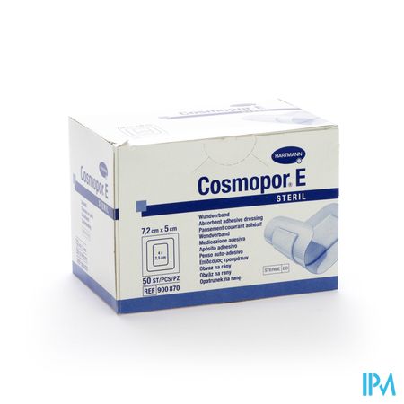 Cosmopor E Latexfree 7,2x5cm 50 P/s