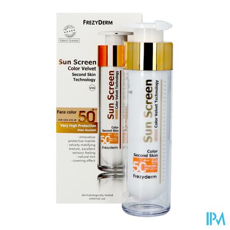 Frezyderm Sunscreen Velvet Color Face Spf50+50ml 5