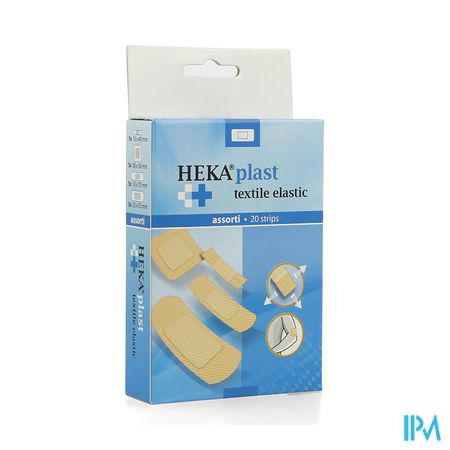 Heka Otc Sparadrap Textile Assortiment 20