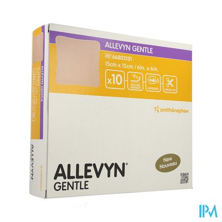 Allevyn Gentle Kp Foam 15cmx 15cm 10 66802131