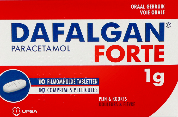 Dafalgan Forte Filmomh Comp 10 X 1000mg 1
