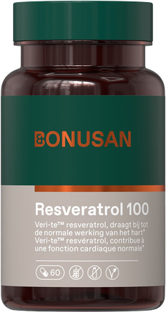 Resveratrol 100mg Caps 60 Bonusan 2
