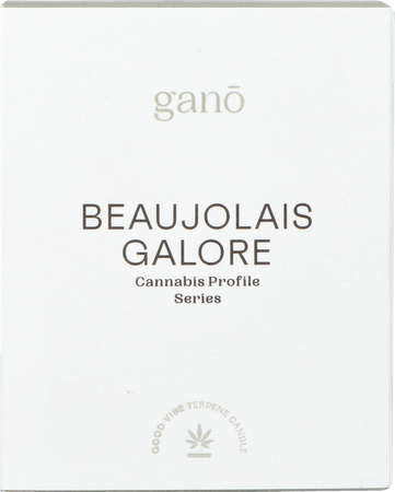 Gano Care Good Vibe Terpene Candle Beaujolais250ml 2