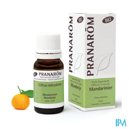 Mandarine-citrus Ret.zeste Ess Olie 10ml Pranarom 4