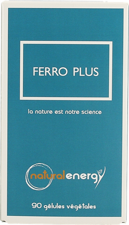 Natural Energy Ferro Plus Caps 90 3