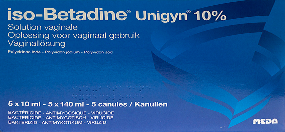 Iso Betadine Unigyn 5monodos+5canul 3