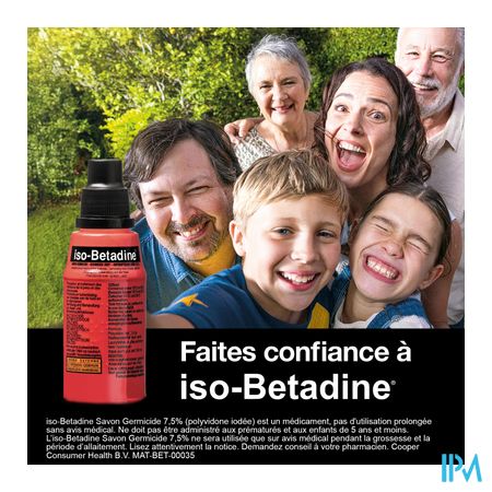 Iso Betadine Germicide Zeep 7,5% 125ml 4