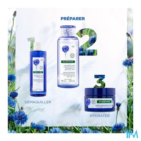 Klorane Gezicht Korenbloem Micellair Water 400ml 7