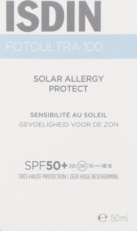 Isdin Foto Ultra 100 Solar Allergy Protect 50ml 4