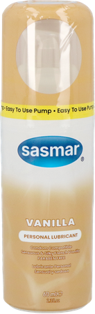 Sasmar Lubrifiant Vanilla Pump Gel 60ml 1