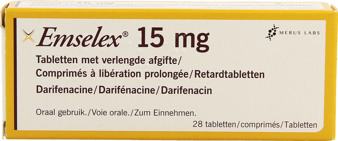 Emselex Liberation Prolongee Comp 28 X 15,0mg 1