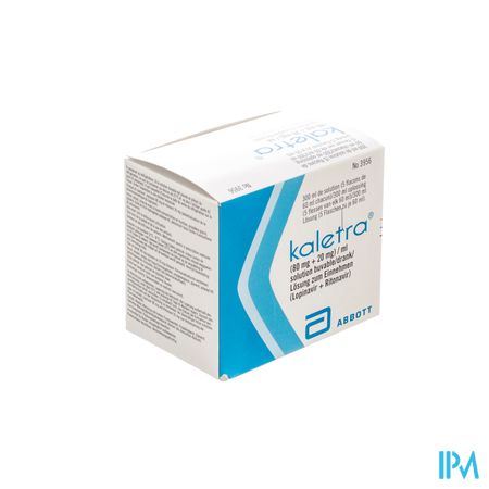 Kaletra 80mg+20mg/ml Drinkb.opl Fl 5 X 60ml