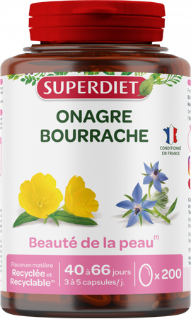 Superdiet Onagre Bourrache Caps 200 3