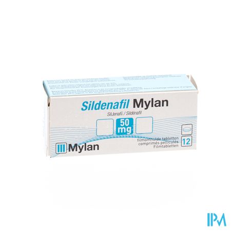 Sildenafil Viatris 50mg Filmomh Tabl 12