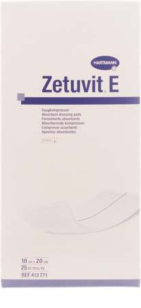 Zetuvit E 10x20cm St. 25 P/s 4