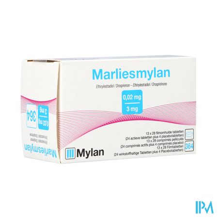 Marliesviatris 0,02mg/3mg Filmomh Tabl 364