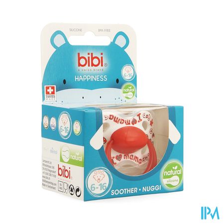 Bibi Sucette Hp Natural Love Mama/papa Best +16m
