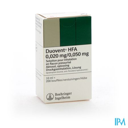 Duovent Hfa Aero Dos 10ml (200)