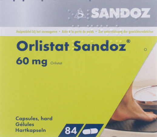 Orlistat Sandoz Harde Caps 84 X 60mg 5