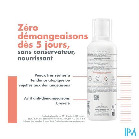 Avene Xeracalm Ad Creme Relipiderend 400ml 9