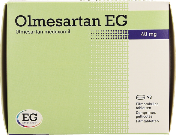 Olmesartan EG 40Mg Filmomh Tabl  98 X 40Mg 1