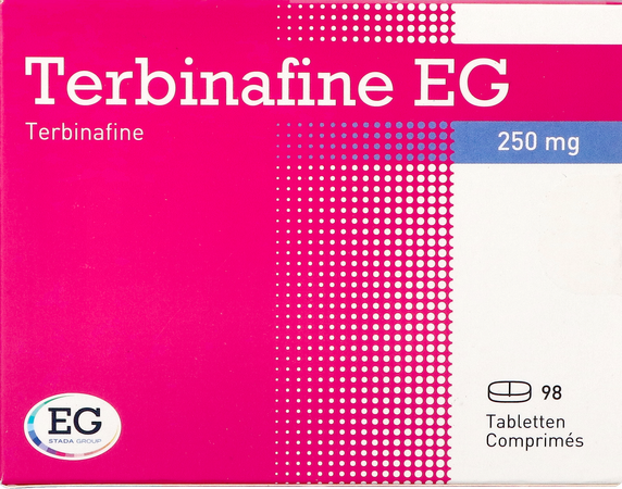 Terbinafine EG 250 Mg EG Tabl 98 X 250 Mg 2