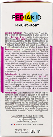 Pediakid Immuno Fortifiant Sol Buv Fl 125ml 5