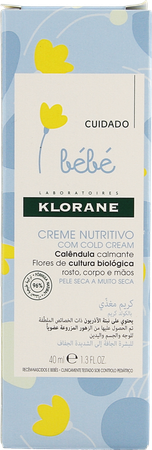 Klorane Bb Voedende Cr Cold Cream Tube 40ml 5