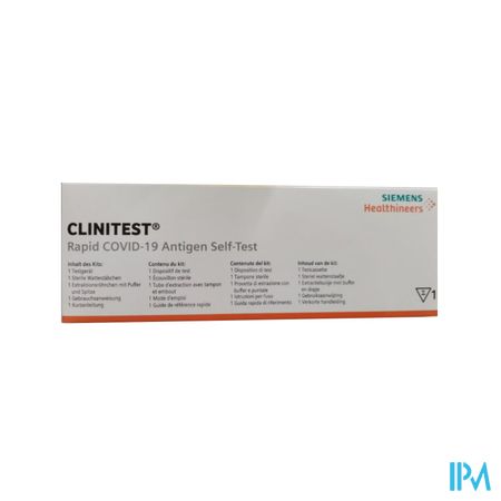 Clinitest Rapid Covid-19 Antigeen Test 1 Siemens