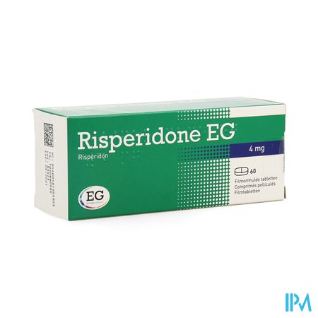 Risperidone EG Tabl  60 X 4 Mg